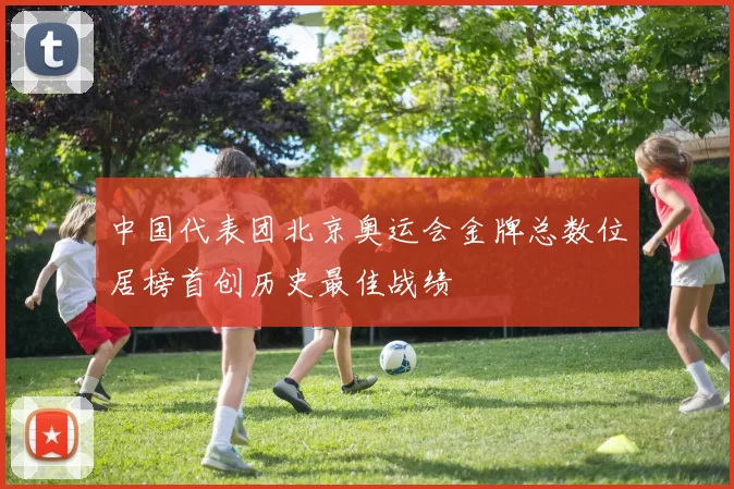 中国代表团北京奥运会金牌总数位居榜首创历史最佳战绩