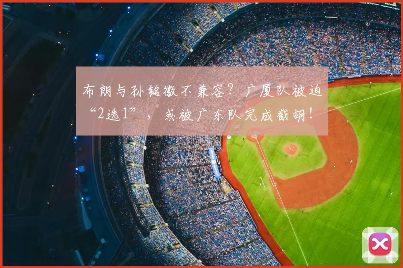 布朗与孙铭徽不兼容？广厦队被迫“2选1”，或被广东队完成截胡！_王博_上海_深圳